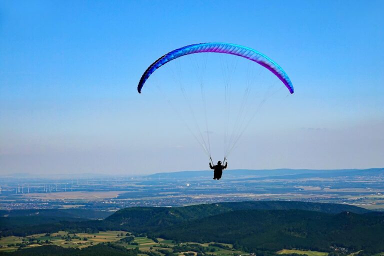 heaven, paraglider, freedom, flying