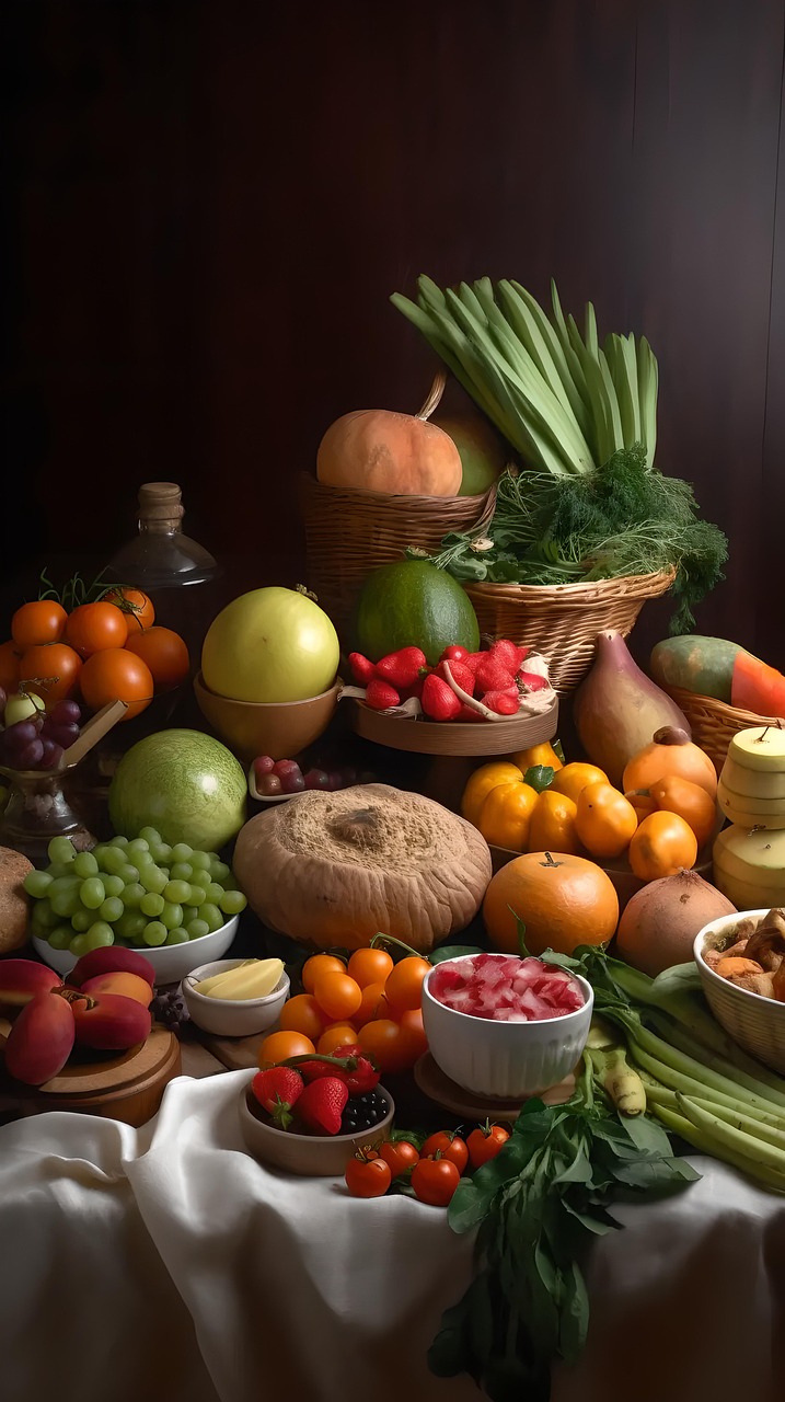 fruit, table, food, vegetables, abundance, ai generated, table, abundance, abundance, abundance, abundance, abundance, ai generated, ai generated, ai generated